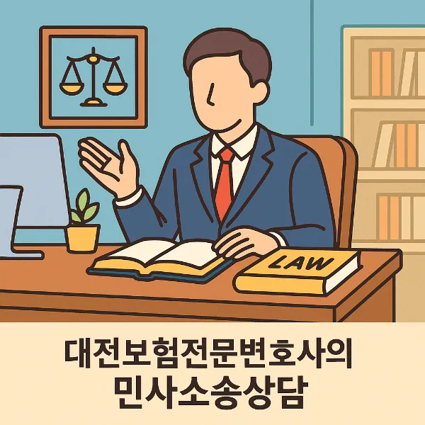대전보험전문변호사, 민사소송상담